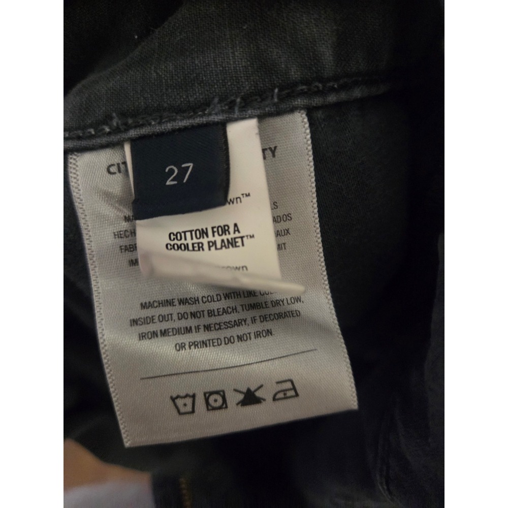 Citizens of Humanity Marcelle Cargo Pants Womens 27 Black Barrel Leg Premium - Picture 5 of 8